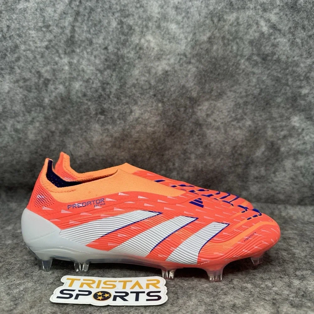 Adidas Predator Elite LL FG Soccer Cleats Mens Sz 5.5 Womens Sz 6.5 Coral Blaze